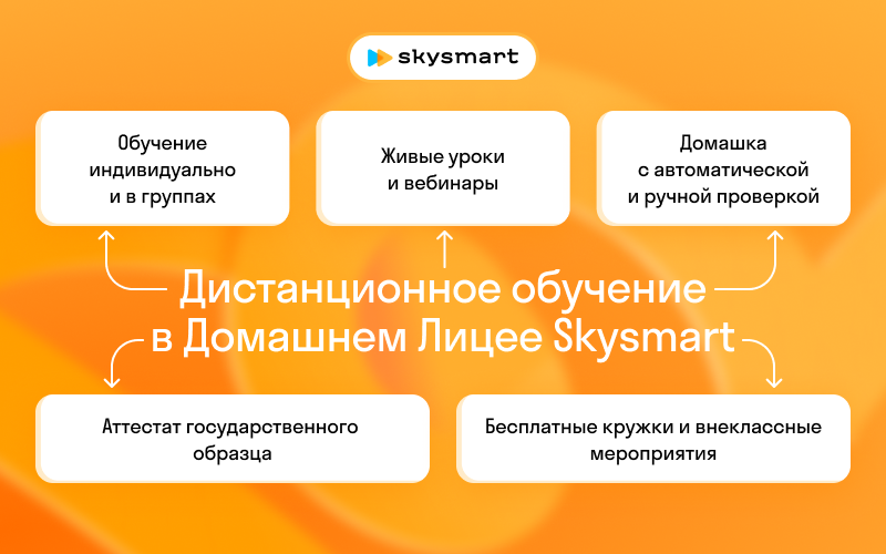 Дистанционное обучение в Skysmart