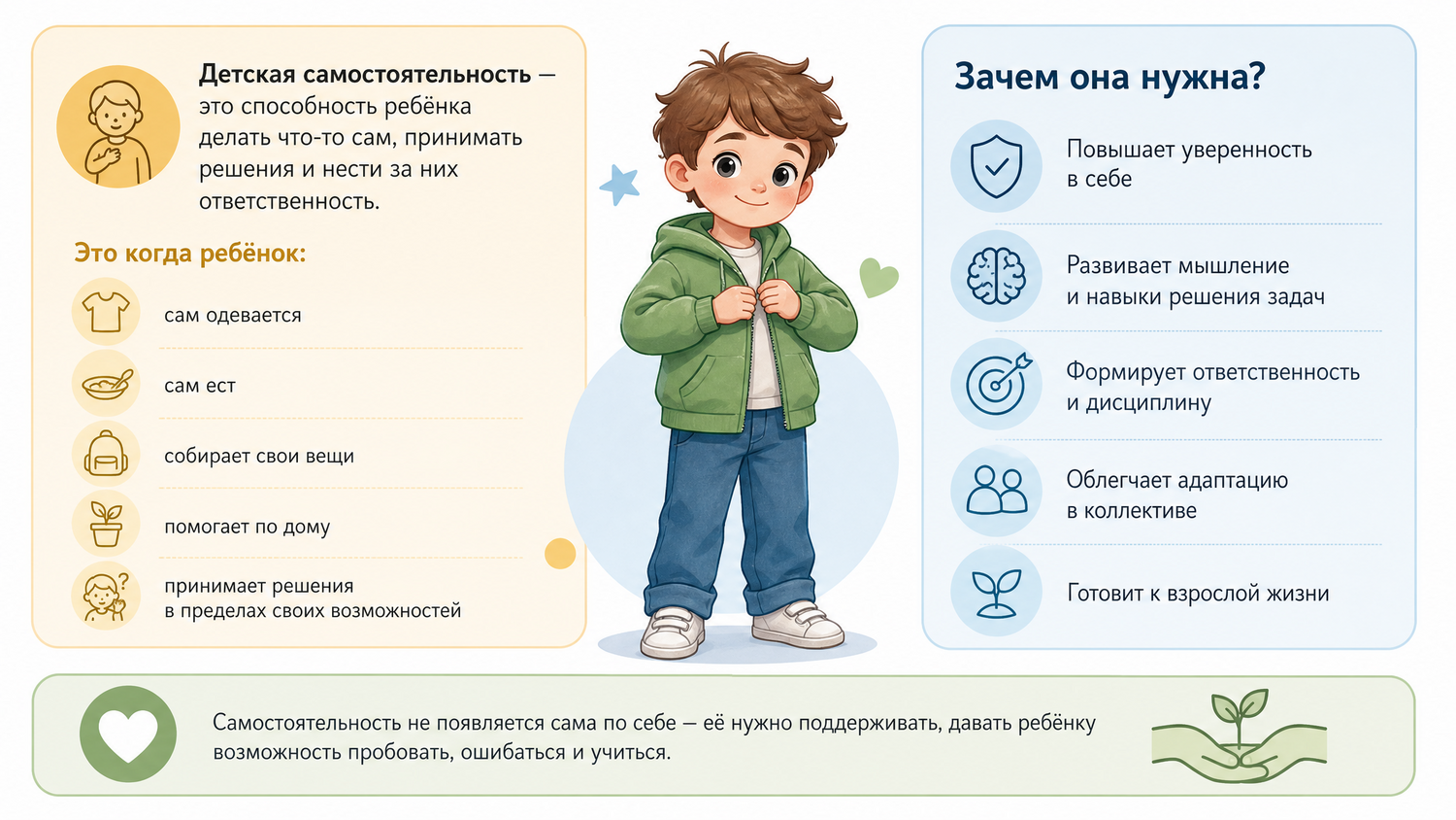Детская самостоятельность