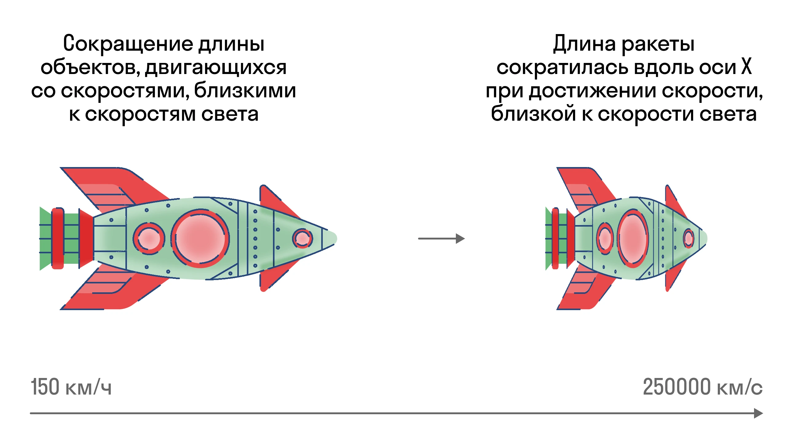 Сокращение длины