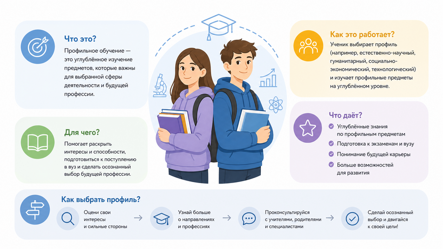 Что такое профильное обучение в старшей школе