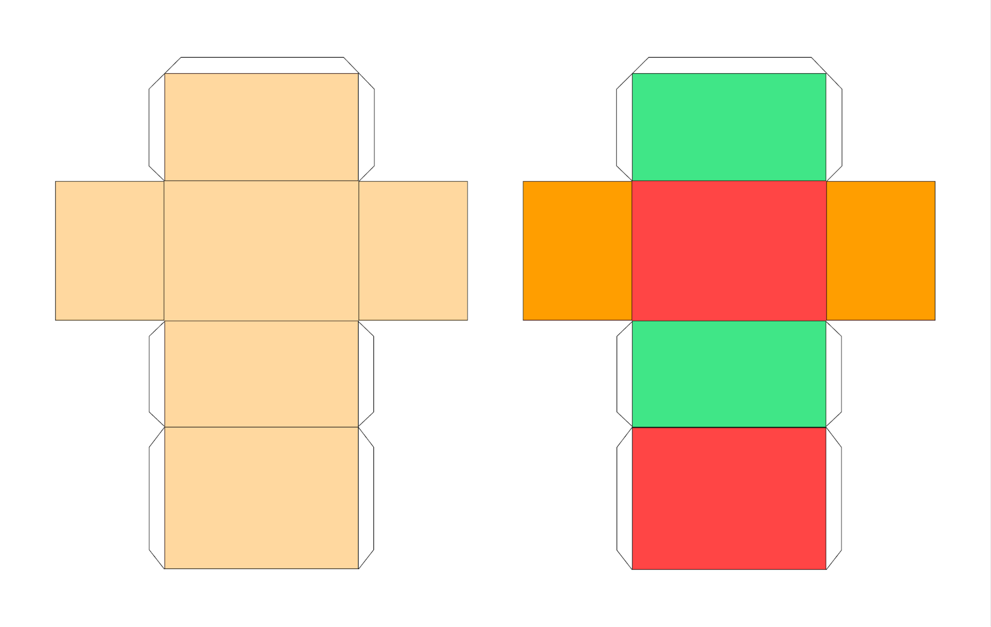 Схема создания прямоугольного параллелепипеда