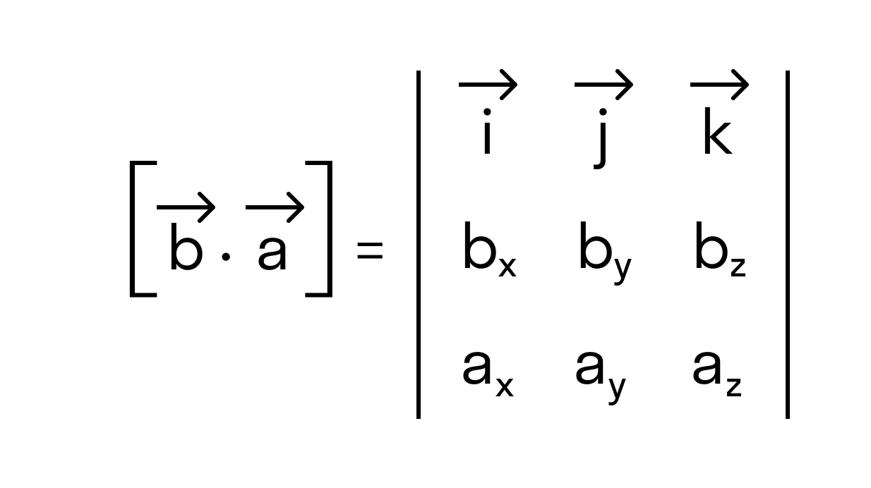 антикоммутативности векторного произведения рис 2
