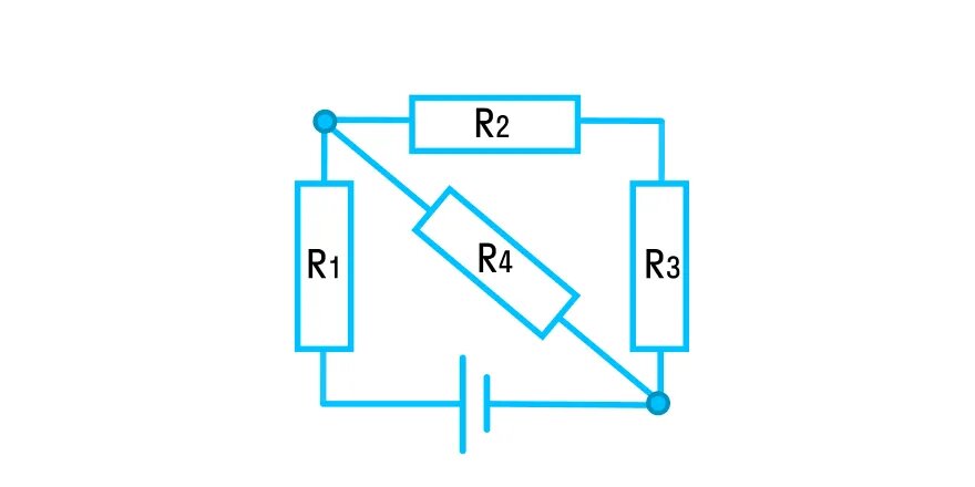 Решение задачи на смешанное соединение проводников