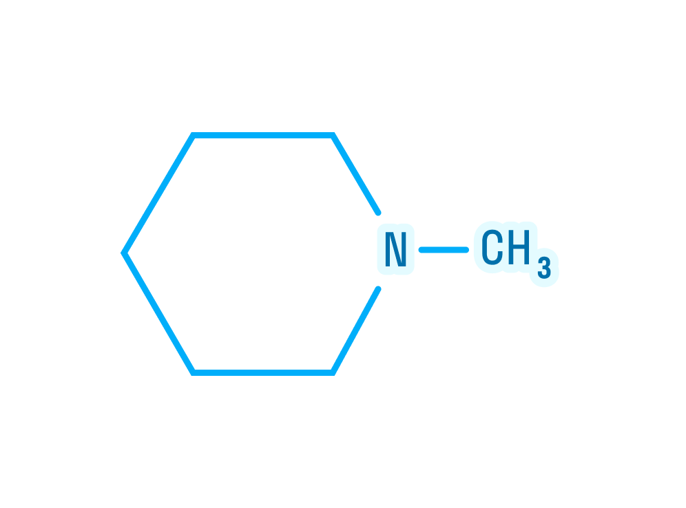 Структурная формула N, N-диметиланилина