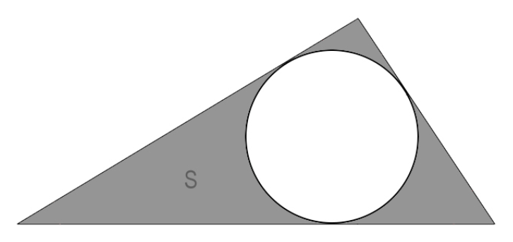 иллюстрация разбираемой формулы с полупериметром