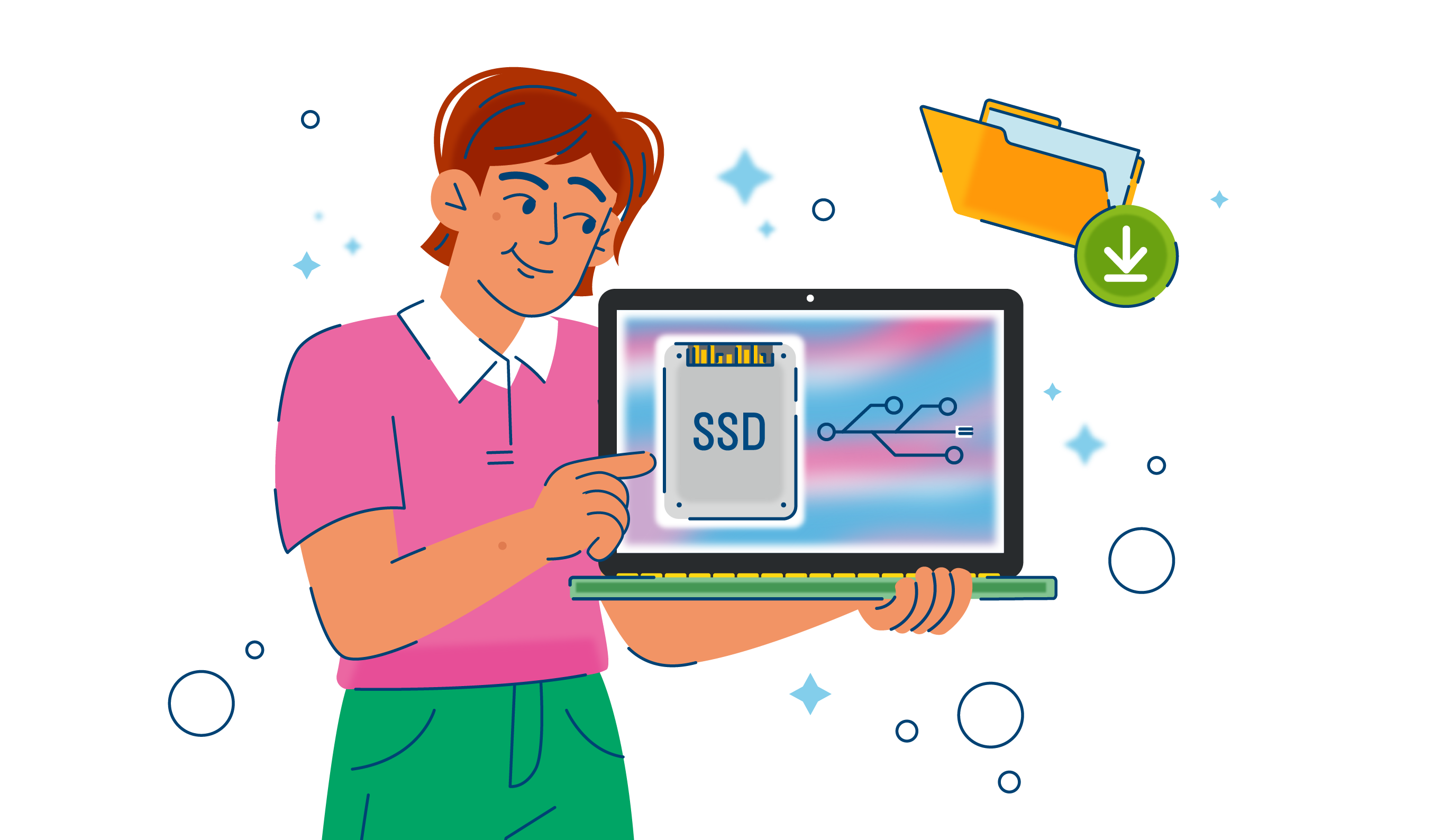 SSD диски - принцип работы, скорость, надежность.
