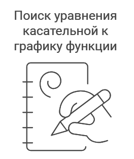 Как составить уравнение касательной к графику функции