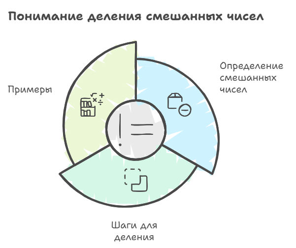 Деление смешанных чисел