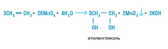 Мягкое окисление алкенов