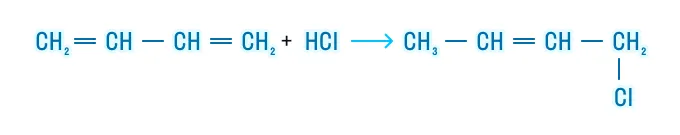 Гидрогалогенирование алкадиенов