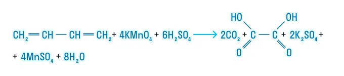 Жесткое окисление алкадиенов
