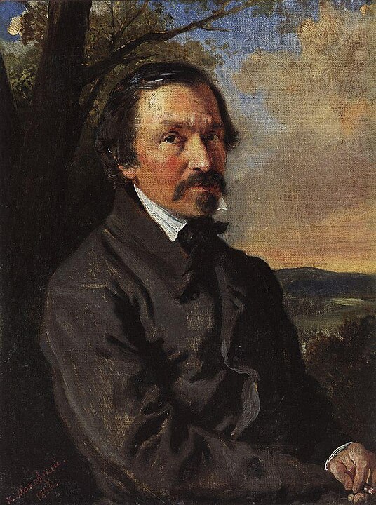 Портрет Н. А. Некрасова, художник К. Е. Маковский, 1856 г., общественное достояние