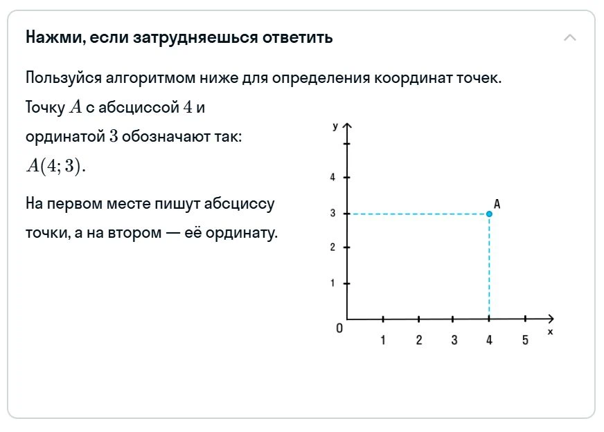 Подсказка к заданию по математике