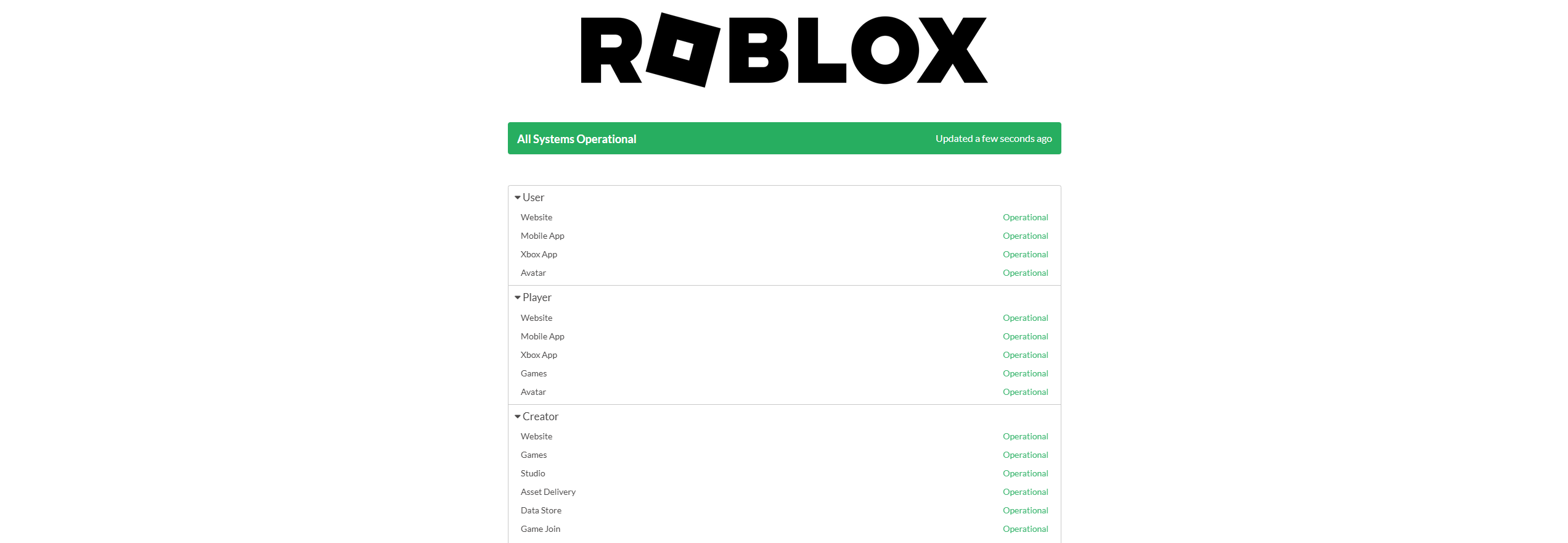 Проверка нагрузки на серверах Roblox