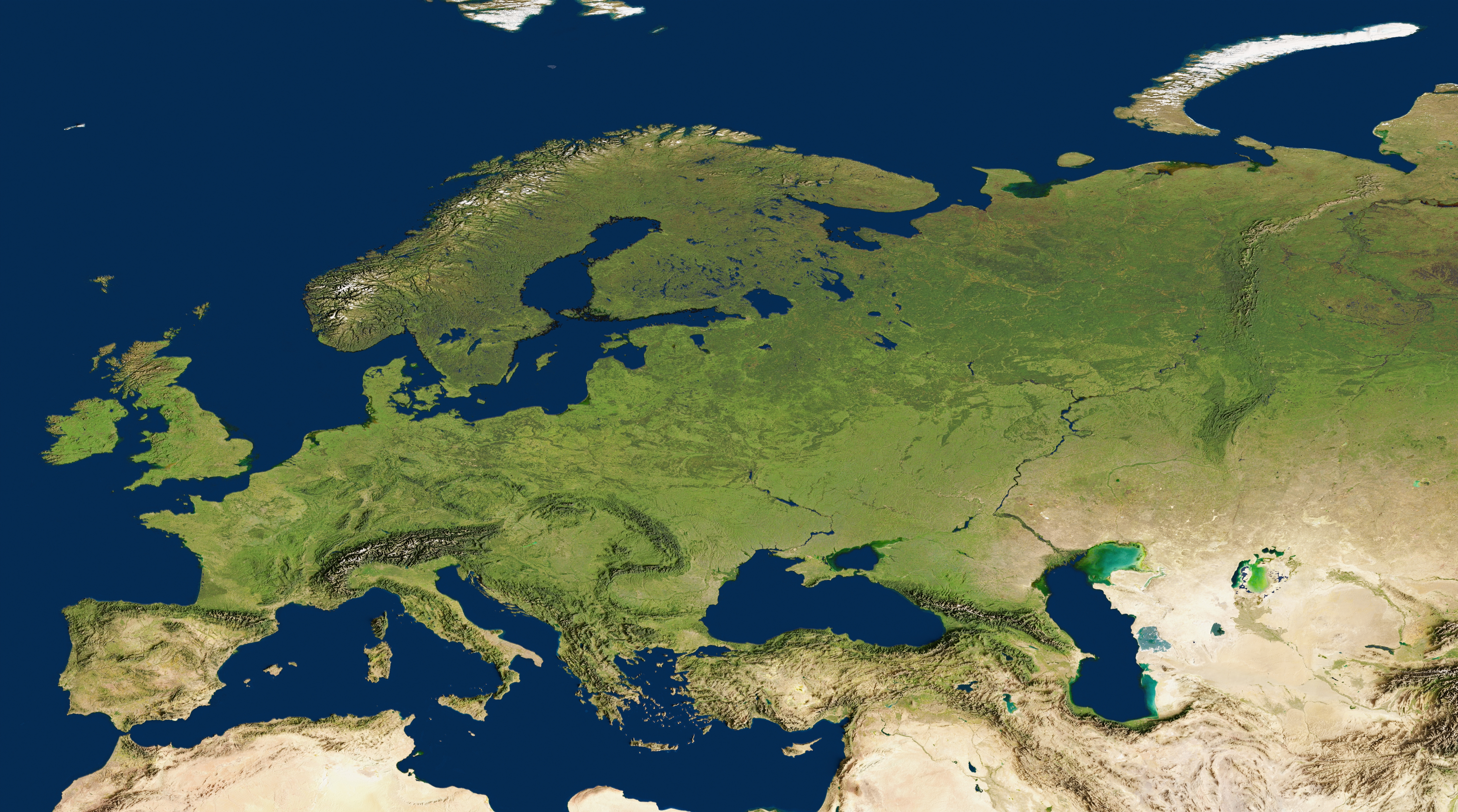 Карта лесных ресурсов Зарубежной Европы