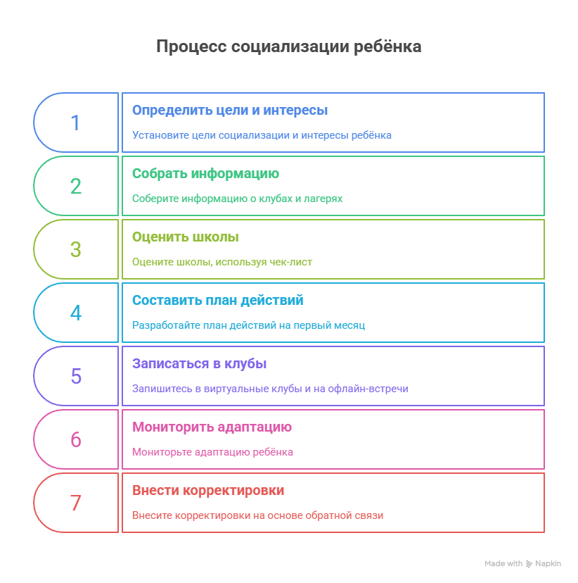 Процесс социализации ребенка в онлайн-школе