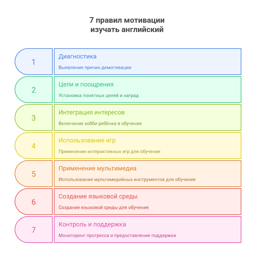 Как мотивировать ребенка изучать английский